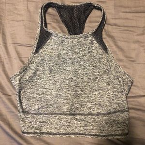 Express workout crop top